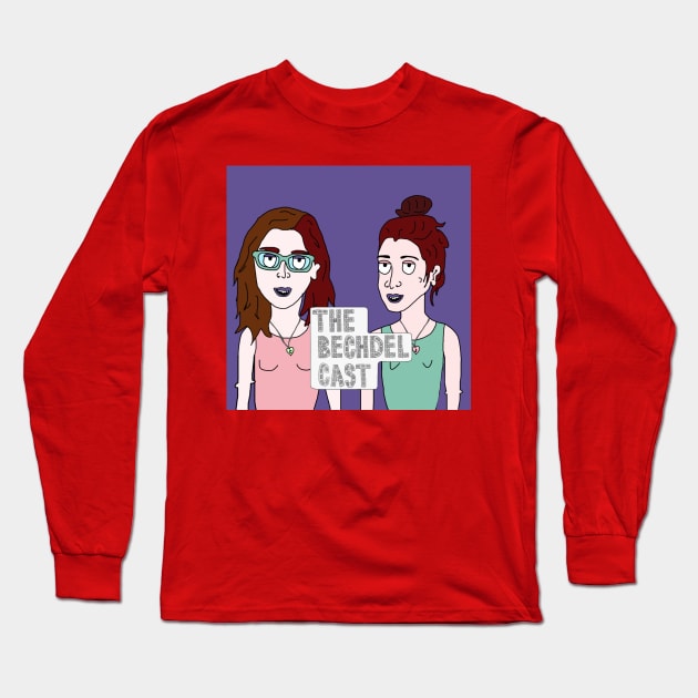 Hosts Logo Long Sleeve T-Shirt by The Bechdel Cast